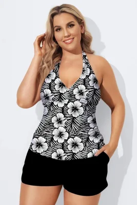 Black And White Printed...