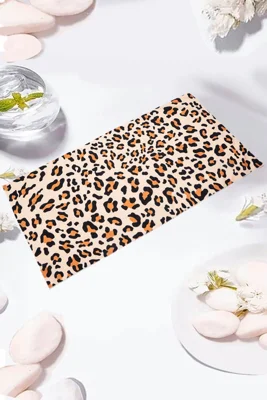 Leopard Print Oversized Absorbent Sand Beach Towel