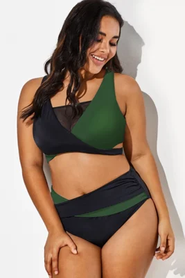 Colorblock Stylish Women...