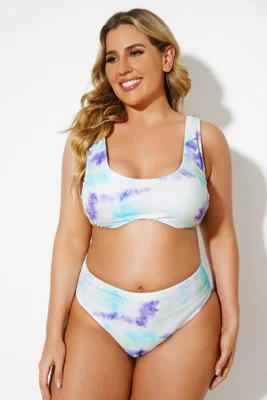 Scoopneck Tie Dye Underwire...