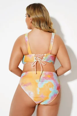 Tie Dye Scoopneck Fashion...