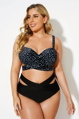 Black & White Polka Dots...