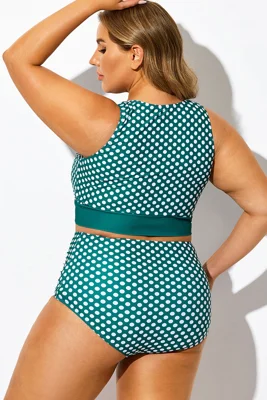 Polka Dots Check Knotted...