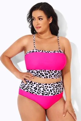 Neon Pink Leopard Women...