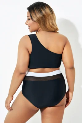 Trendy One shoulder  Bikini...