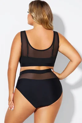 Double Up Mesh Patchwork...