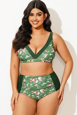 Army Green Flower Printed...