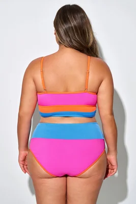 Plus Size Colorblock Cami...