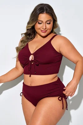 Tie Front Spaghetti Strap...