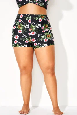 Floral Printed Mid Waist...