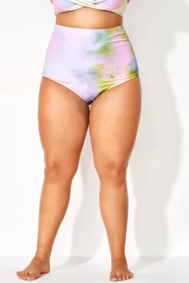 Tie Dye High Waist Brief for Women
