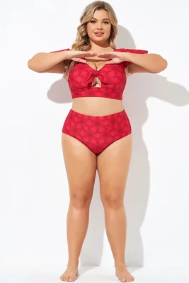 Red Flower Detail Lady...