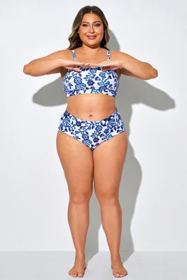 Porcelain Blue Floral...