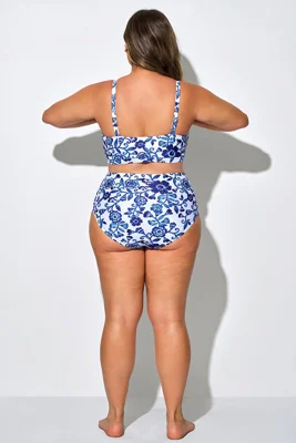 Porcelain Blue Floral...