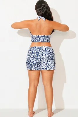 Tie-Dye Printed Side Slits...