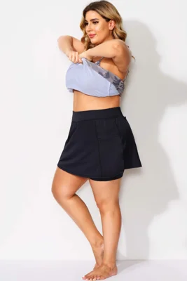 Black Zip Pocket Women...