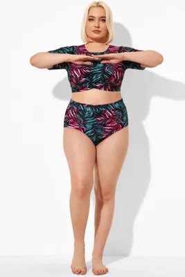 Leaf Print Full Coverage...