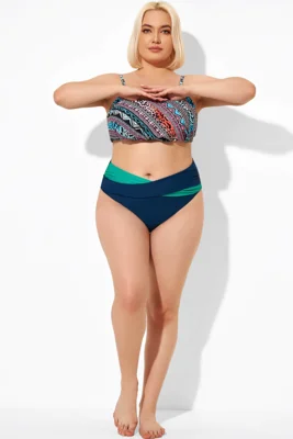 Mid Rise Women Swim Bikini...