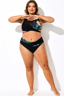 Mid Rise Women Swim Bikini...