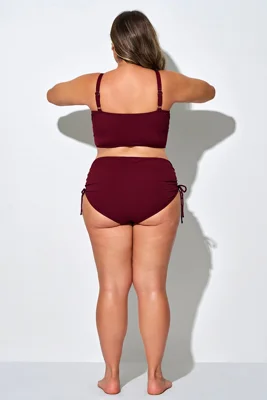 Crimson Side Drawstring...