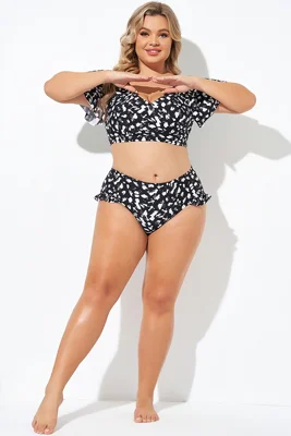 High Rise Frill Detail...