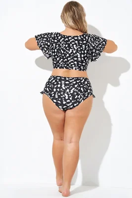 High Rise Frill Detail...