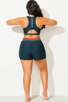 Plus Size Colorblock...