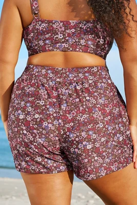 Plus Size Floral Multi Mid...