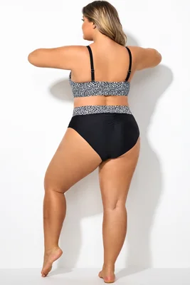 Black＆White Abstract Print...