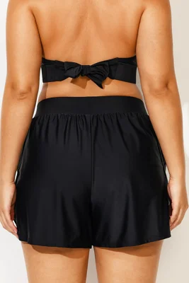 Black Quick-Dry Pocket Swim...