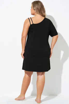  Black One Strappy Sleeve...