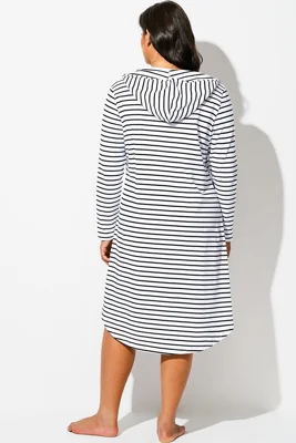 Black & White Striped Cover...