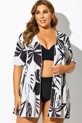 Loose Graphic Print Short...