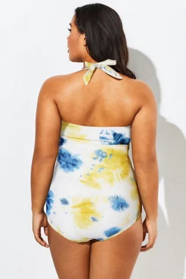 Tie Dye Cut Out Underwire...