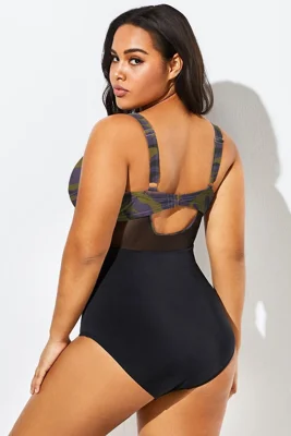 V-Neck Camouflage Print...