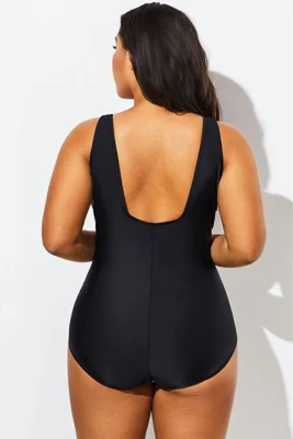 Elegant Flower Print Square...