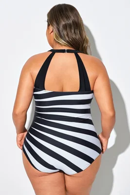 Black & White Diagonal...