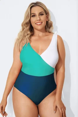 Wider Straps V-neckline One...