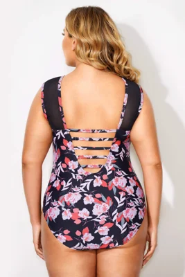 Floral Print Ladder Back...