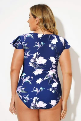 Printed Vintage Frill...