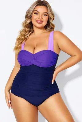Plus Size Purple Color...