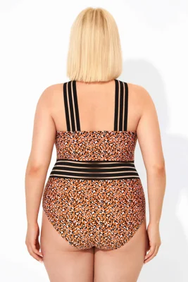 Printed Mesh Elastic One...