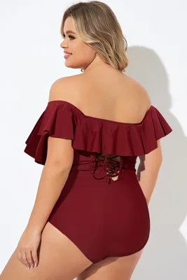 Red Bandeau Off the...