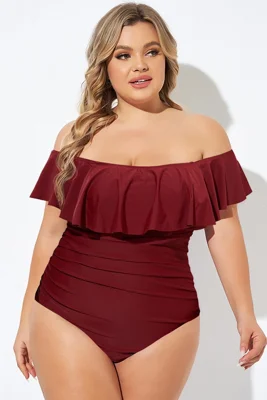 Red Bandeau Off the...