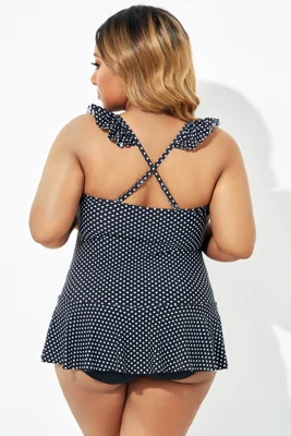 Black Polka Dot Ruffles...