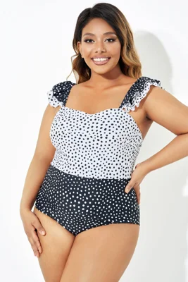 Black & White Polka Dots...