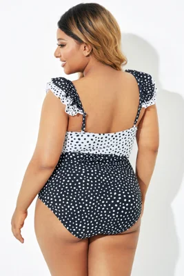 Black & White Polka Dots...