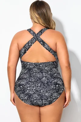 Black & White Zebra Print...