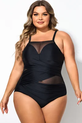 Black Round Neck Adjustable...