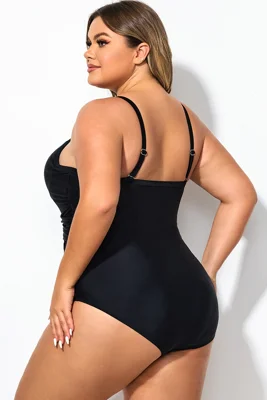 Black Round Neck Adjustable...